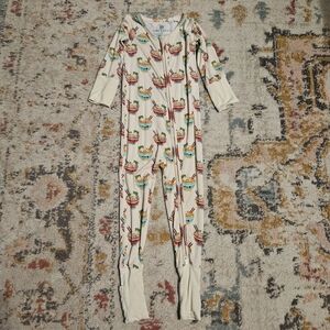 Bums and Roses Ramen Print Sleeper Size 2T